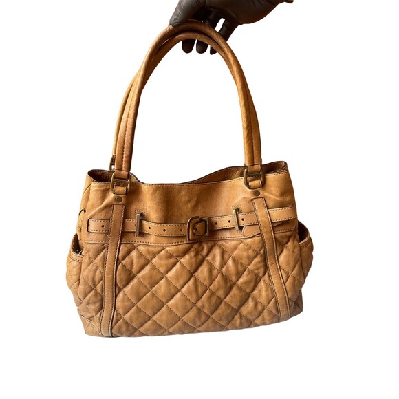 BURBERRY Medium Leather Easton Landscape Tote - Picture 10 of 12